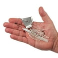 thumbnail image 2 of Berkley Skirted Riveter, 3/8 oz, White + Silver, 2 of 4