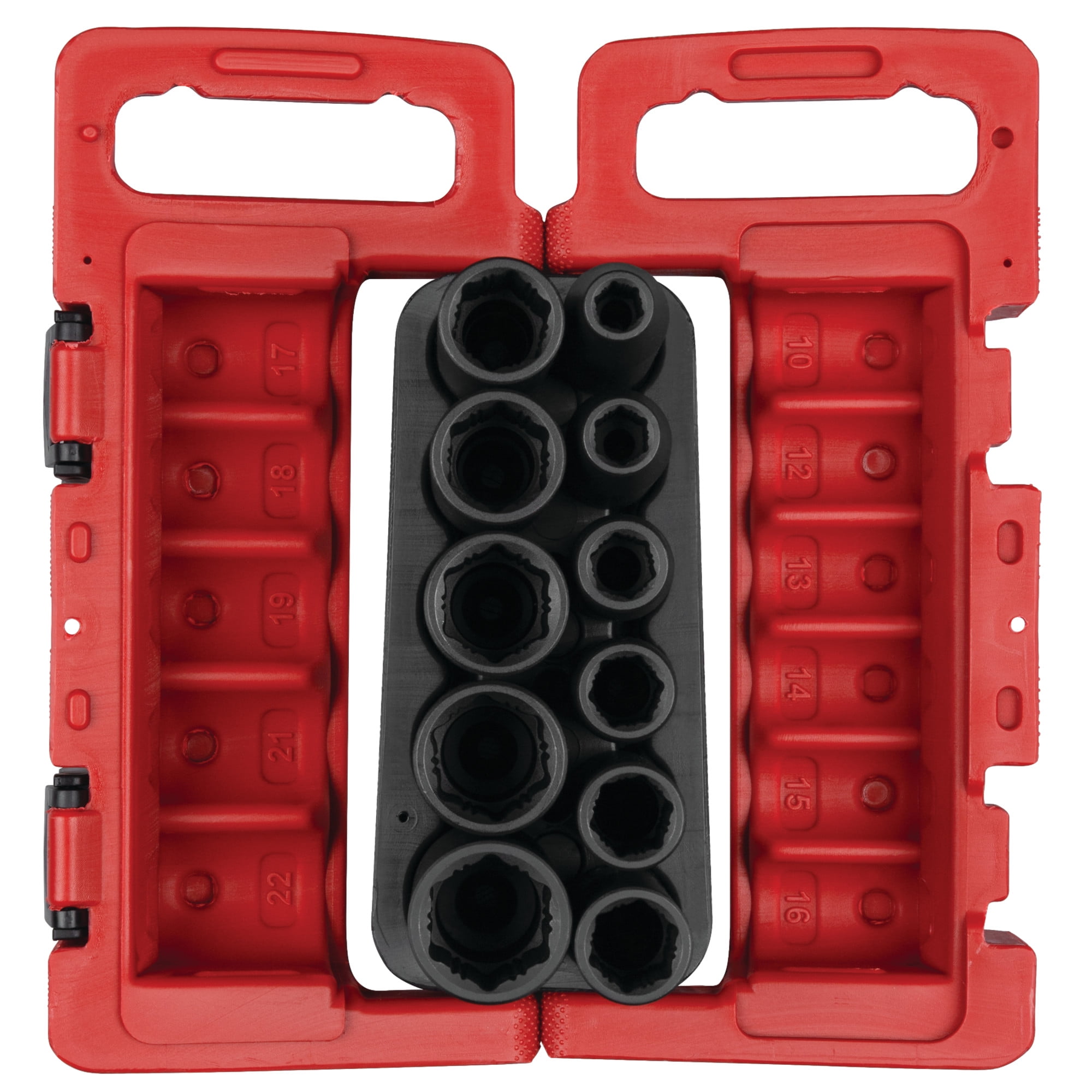 Performance Tool W32917 1/2" Dr. X-Trax Metric Socket Set