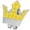 Yellow, variant on M Buder Golf Ball Hat Clip Marker Magnetic Removable Position Mark Crown Rhinestone Yellow (1.0 inches / 2.54 cm)