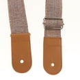 thumbnail image 3 of Adjustable Ukulele Strap with PU Leather Ends for 4 String Guitar Parts Gray, 3 of 7
