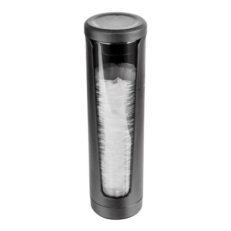 

Refillable Cup Dispenser with 50x Paper Filters Saving Coffee Filter Holder for Coffee Machine Mounted Black