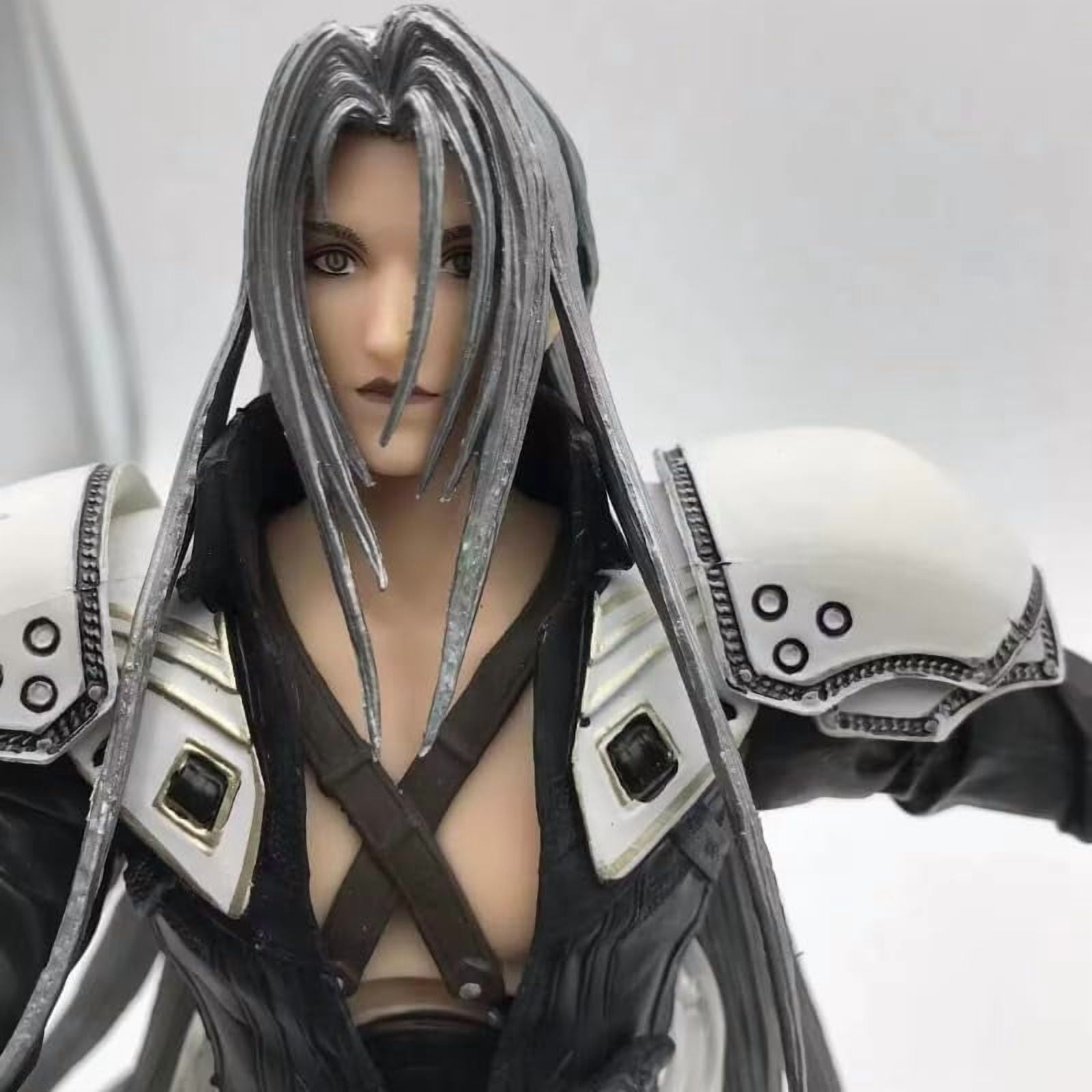 Sephiroth‌ Figure Standing Take A Knife Sephiroth‌ Anime Figures 28cm/11inch Anime Character Statue Model Decoration Ornament Gifts