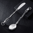 thumbnail image 3 of Cutlery Chinese Zodiac Dragon Western-Style Knife Trend Punk Wind Stainless Steel Portable Tableware, 3 of 7