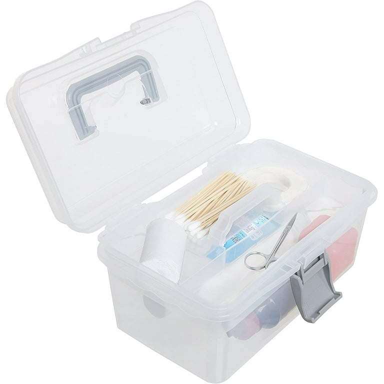 MobileAid Clear-View Vaccination Supplies Organizer Box with
