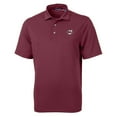 thumbnail image 2 of Men's Cutter & Buck  Maroon UMass Minutemen Virtue Eco Pique Recycled Polo, 2 of 3