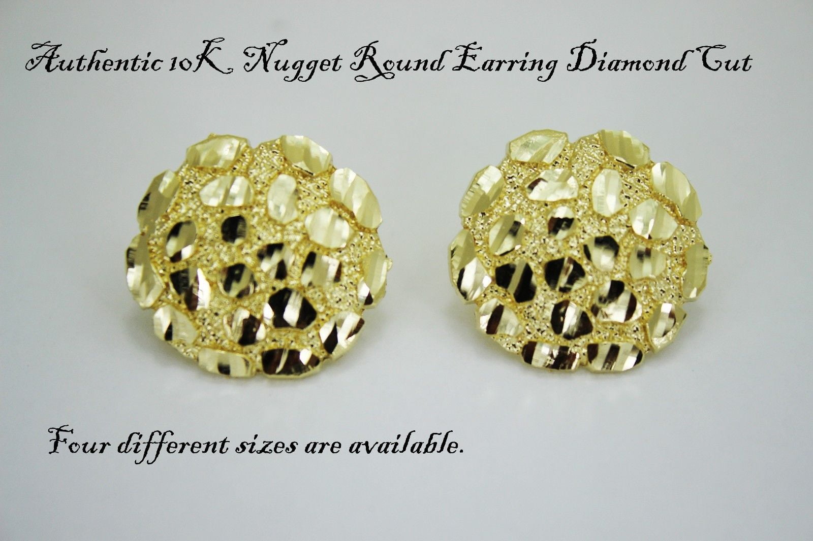 nugget earrings real