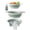 Sage, variant on Collapsible Colanders Food Strainers with Over-Sink Water2 Pack (Set)-Blue
