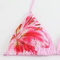 thumbnail image 4 of TOWED22 Girls Swimsuits 3 Piece Bathing Suit Leopard Printed Bikini Set with Cover Up Skirt Summer Beach Swimwear 6-15 Years Pink,8-9 Y, 4 of 5