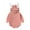 Pink, variant on Baby Easter Outfit Cute Bunny Ear Hoodie Romper Easter Outfit Toddler Boy 6-12 Months