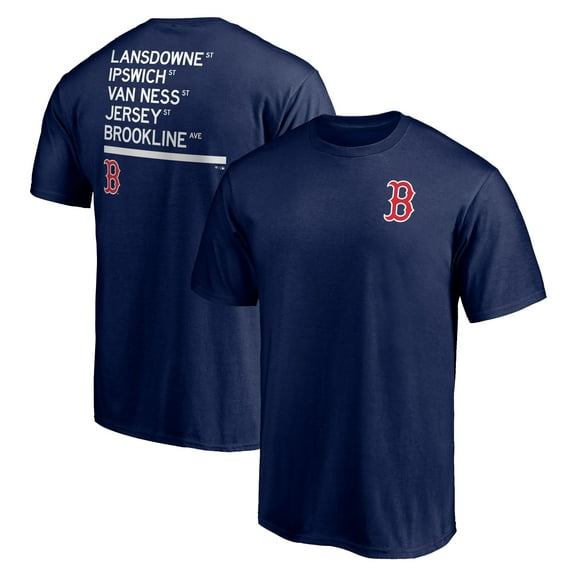 Men's Navy Boston Red Sox Team Hometown Collection Streets T-Shirt