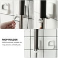 thumbnail image 3 of MasteelfCA 3pcs Multifunctional Mop Holder Punch-free Broom Hooks Practical Mop Clips, 3 of 8