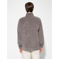 thumbnail image 4 of High Neck Long Sleeve Half Zipper Polar Sweatshirt, 4 of 6