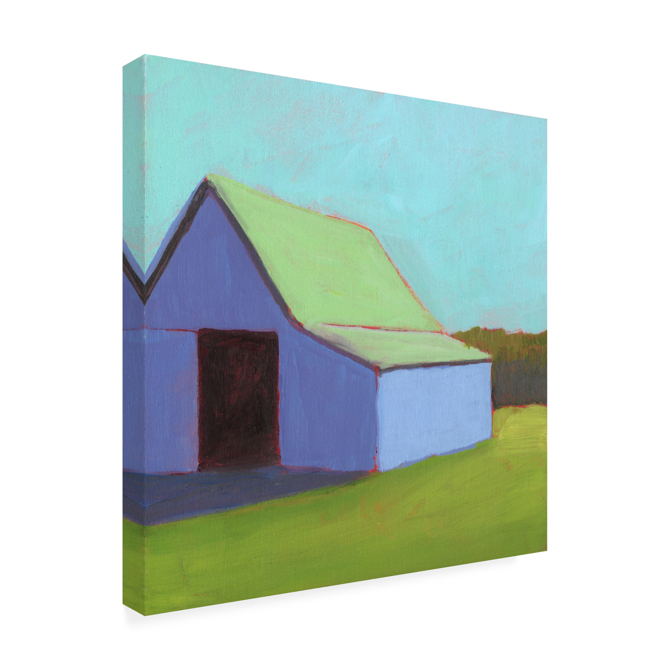 Trademark Fine Art Carol Young Homestead Barn I Canvas Wall Art