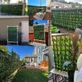 thumbnail image 4 of Hiziwimi 118x19 in Artifical Ivy Privacy Fence Screen,  Faux Ivy Vine Leaf Grass Wall, Artificial Hedges Greenery Backdrop Wall for Balcony Indoor Outdoor Garden Fence Decor, 4 of 7
