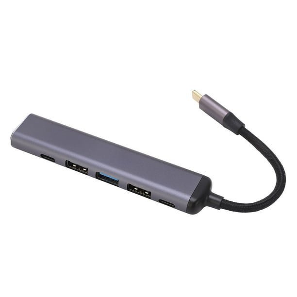 Divisor USB Bling Bling concentrador USB C 6 accesorios para computadora portátil