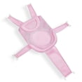 thumbnail image 2 of Cojín ajustable para bañera para recién nacidos, suave, cómodo, de alta elasticidad, alfombrilla de baño para bebés, cuna de ducha de plástico en forma de cruz, rosa Eigraketly BA000370-02, 2 of 7