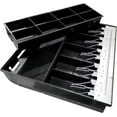 thumbnail image 4 of Cash Drawer \uD Cash Register POS Cash Drawer Box Stainless Steel with Adjustable Bill/ Coin Tray for Canadian Money Compatible for All POS System Printers, 4 of 9