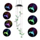 thumbnail image 4 of Luces de viento con forma de colibrí que funcionan con energía solar, decoración colorida para patio y jardín, 4 of 7