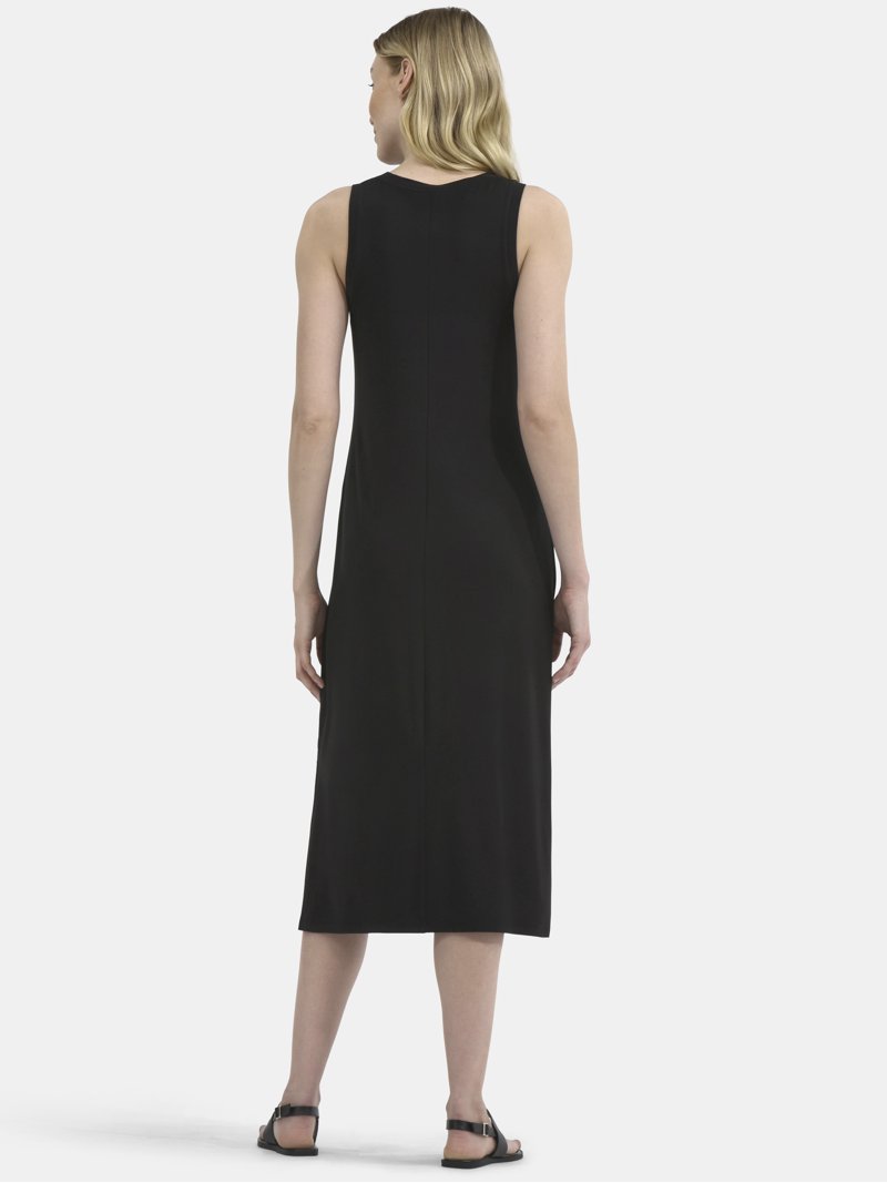 slim fit dress slacks Shop Yellow Strapless Column Dress With A Side Slit And Bodycon Fit - for  Women | OUTZIDR main image 0