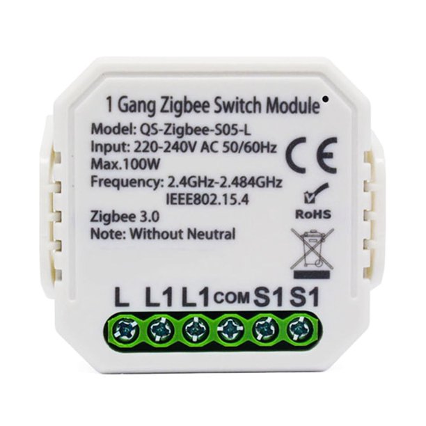 Módulo de interruptor Tuya ZigBee, módulo convertido inteligente para el hogar, herramienta multipropósito