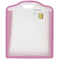 thumbnail image 1 of Studio de Rangement Papier Folio-3"X13"X15.75 Pouces Rose & Vert, 1 of 2