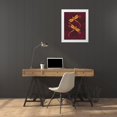 thumbnail image 3 of Young, Patty 26x32 White Modern Wood Framed Museum Art Print Titled - Modern Dragonflies, 3 of 4