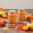 thumbnail image 2 of Fall Candles,Cinnamon Apple Pumpkin Scented Candle - Scented Candles for Autumn Gift, 14oz Autumn Soy Candle with 50hr Burn Time, Holiday Thanksgiving Fall Gifts for Women Men, 2 of 9