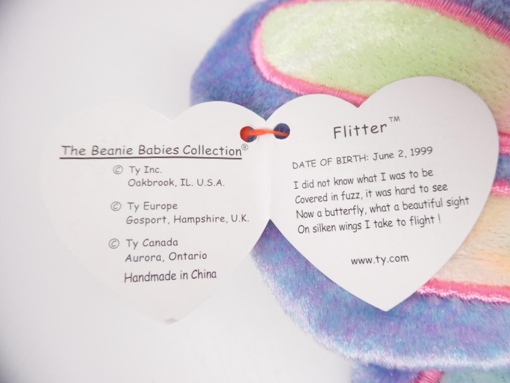 Flitter beanie baby sale