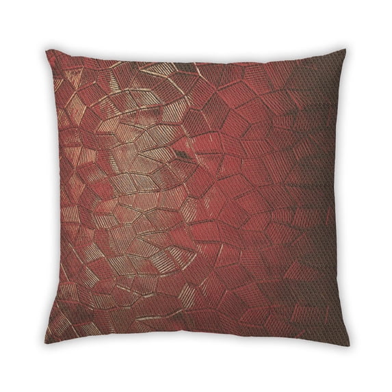 Ahgly Company Outdoor Square Contemporary Throw Pillow, 18 inch by 18 inch