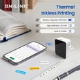 thumbnail image 3 of BN-LINK Label Maker Machine with Tape, Portable Thermal Label Printer with Multiple Templates, Wireless Bluetooth Label Maker for Home, Kitchen, School, Office, 3 of 7