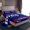 Deepblue Red, variant on jejeloiu Buffalo Rugby City Twin Sheet Sets,Ball Game Gaming Twin Fitted Sheet,Red White Blue Flat Sheet For Boys Kids,Breathable Home Decor,3-Piece