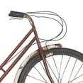 thumbnail image 4 of DecMode Red Metal Bike Wall Decor with Seat and Handles, 4 of 9
