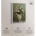 thumbnail image 2 of Beautiful Flowers in Vase Canvas Floral Vase Wall Art by Art Remedy, White Frame, 36" x 54", 2 of 7