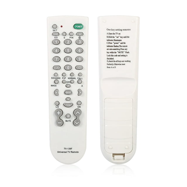 HLONK Télécommande Largement Compatible Télécommande Universelle pour la Plupart des Marques de Téléviseurs