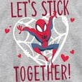 thumbnail image 3 of Spider-Man Garçons/filles Collons Ensemble Chandail en Molleton Chiné Saint-Valentin, 3 of 4
