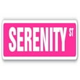 thumbnail image 1 of SignMission SS-SERENITY Panneau de Chambre d'Enfant Rue Serenity 18 Po., 1 of 1