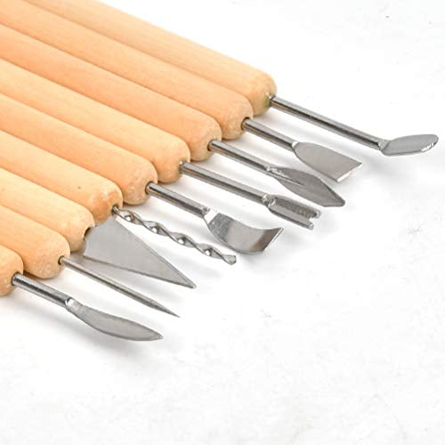 ATPWONZ 19 Pcs Pottery Tools Clay Sculpting Tool Set, Ceramic Clay Carving  Tools Set for Beginners Expert Art Crafts Kid's After School Pottery