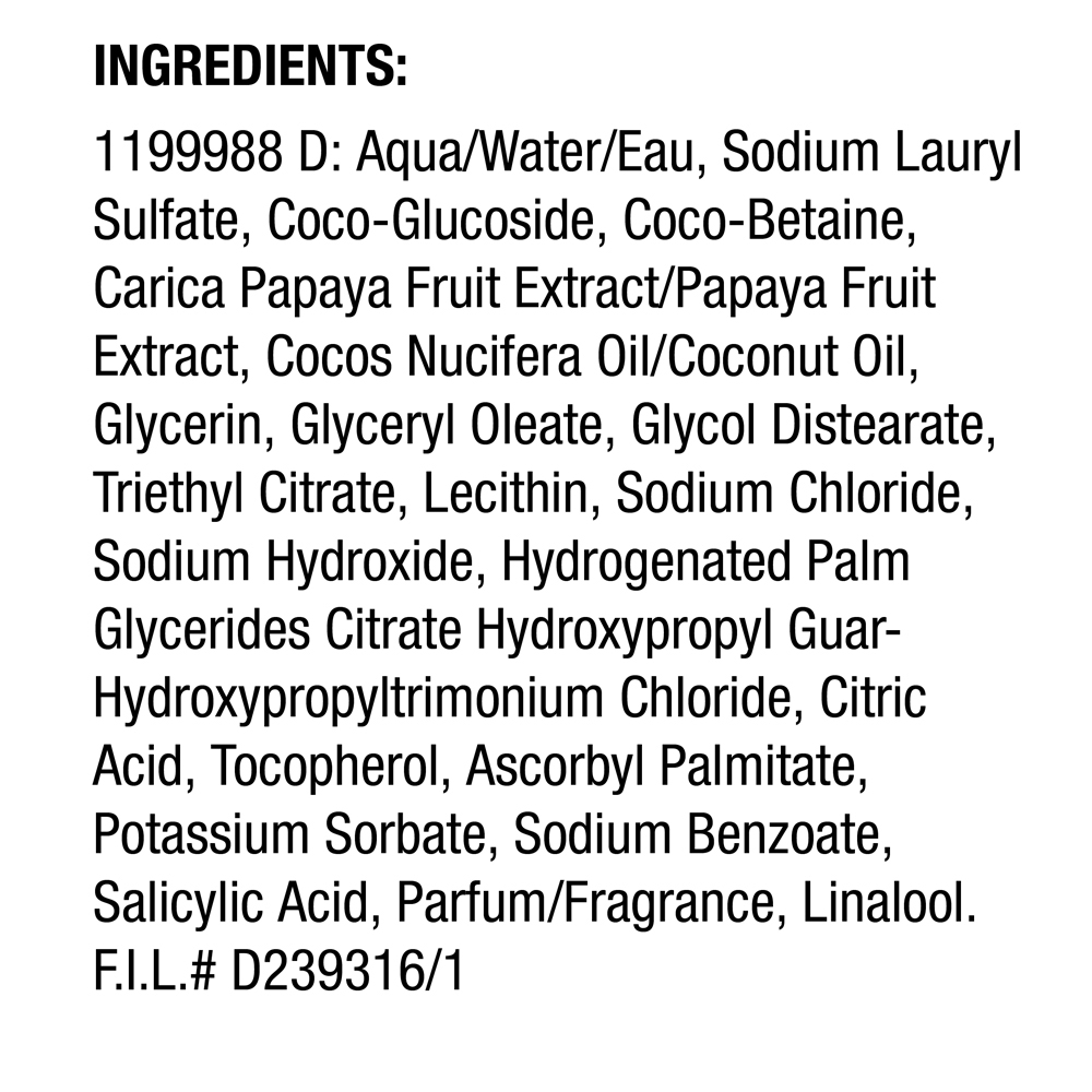 Garnier Fructis Damage Repairing Treat Shampoo with Papaya Extract, 11.8 fl oz - image 4 of 11
