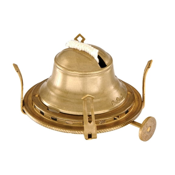 B&P Lamp® #2 Queen Anne Burner With Antique Brass Finish