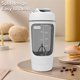 thumbnail image 4 of Proteína Polvo Copa Mezcla Tritan Shaker Bottle () White, 4 of 9