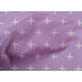 thumbnail image 4 of oneOone Organic Cotton Voile Fabric Plus Sign Kasuri Print Sewing Fabric BTY 42 Inch Wide, 4 of 4
