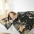 thumbnail image 5 of Feelyou Dreamy Moth Butterfly Bedding Comforter Set, Mushroom Groovy Flower Twin Comforter Sets, Mystic Constellation Reversible Bedding Set, Ultra Soft Bedroom Decor, 2-Piece, 5 of 9