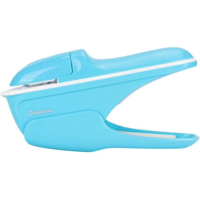 ZOUSSIQI Green Stapleless Stapler - Labor Saving Structure, Comfortable Handle, Easy to Operate CA919-21559