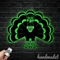 thumbnail image 4 of Handmadetneonsign Turkey Metal Wall Art LED Light - ThanksGiving Metal Light Home Decor, ThanksGiving, 4 of 5