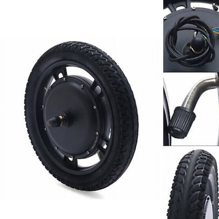 aw electric bicycle motor kit 48v 1000w Bike Conversion 26" Front Wheel E-Bike Greenpedel 48V 1000W Gearless Motor
