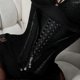 thumbnail image 2 of Women's Double Compression Waist Trainer with Adjustable Zipper and Hook-Eyes for Flat Belly - Body Shaping Corset Solution, 2 of 5