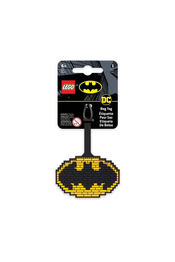 LEGO DC Silicone Bag Tag - Batman Logo (52815)