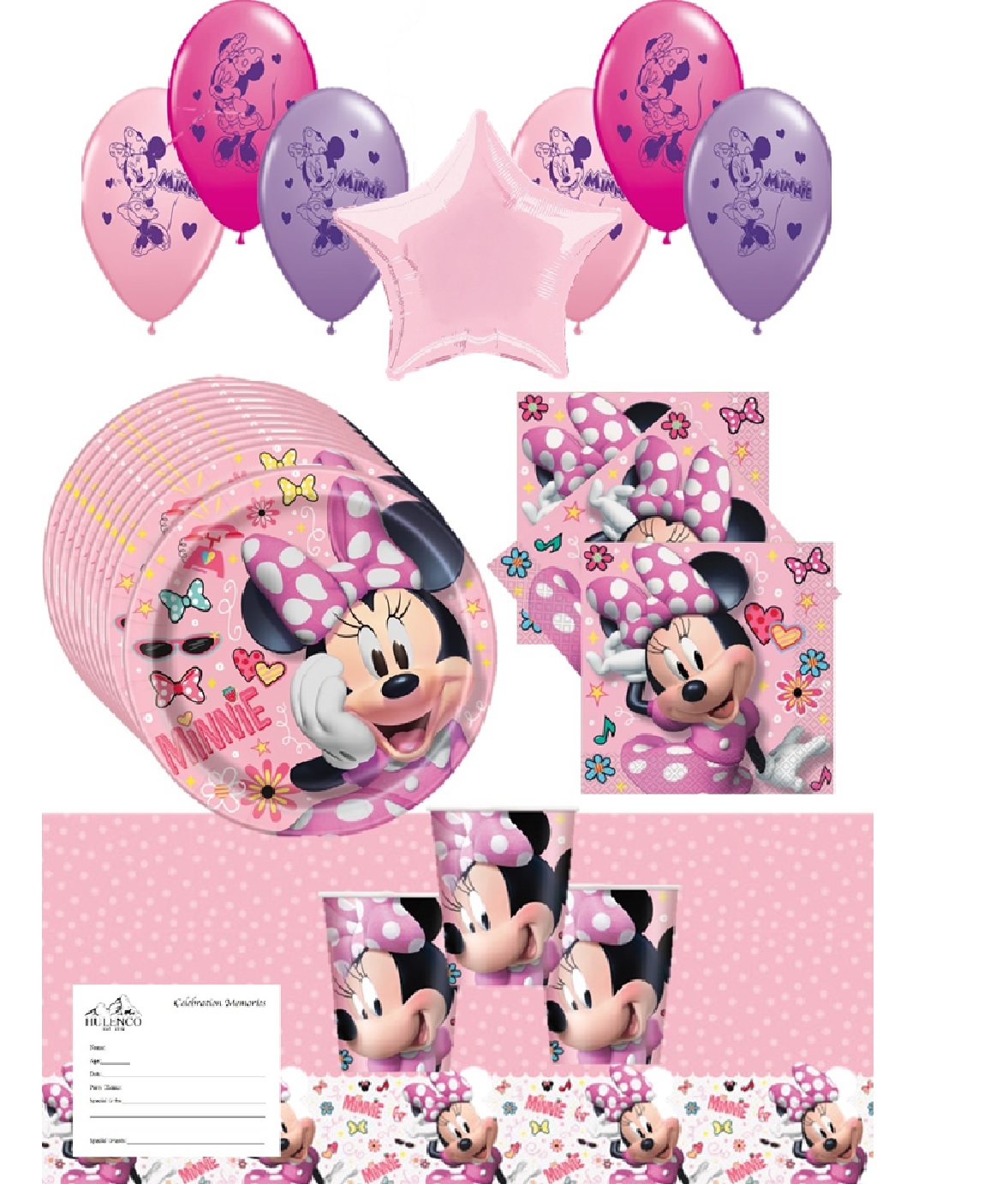 Minnie Mouse Birthday Party for 16 Guests - Walmart.com - Walmart.com