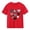 Red, variant on Bnwani Shirts for Girls Fashion Short Sleeve Boys T Shirts Comfortable Tee Red Sizes 3-9