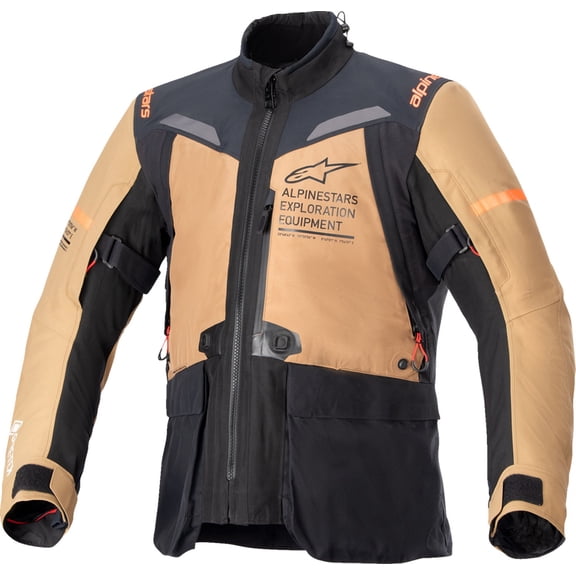 Alpinestars ST-7 2L Mens Gore-Tex Motorcycle Jacket Brown XXL